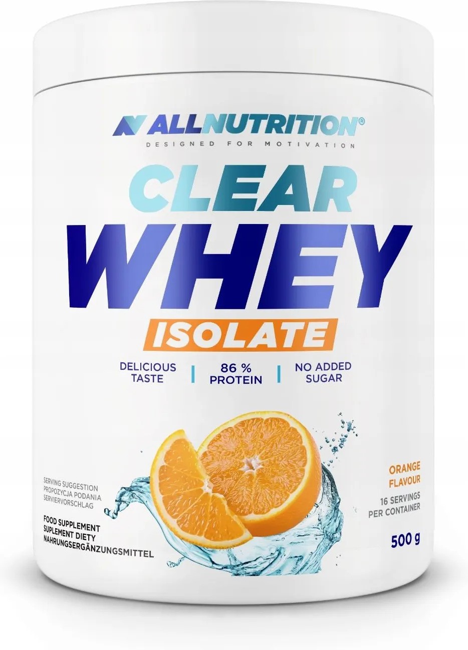Clear Whey Isolate, Orange - 500g
