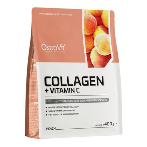 Collagen + Vitamin C, Peach - 400g