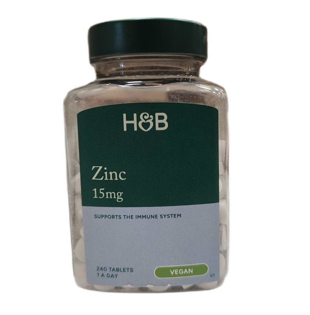 Zinc, 15mg - 240 tabs