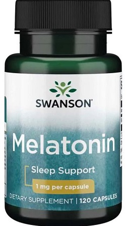 Melatonin, 1mg - 120 caps