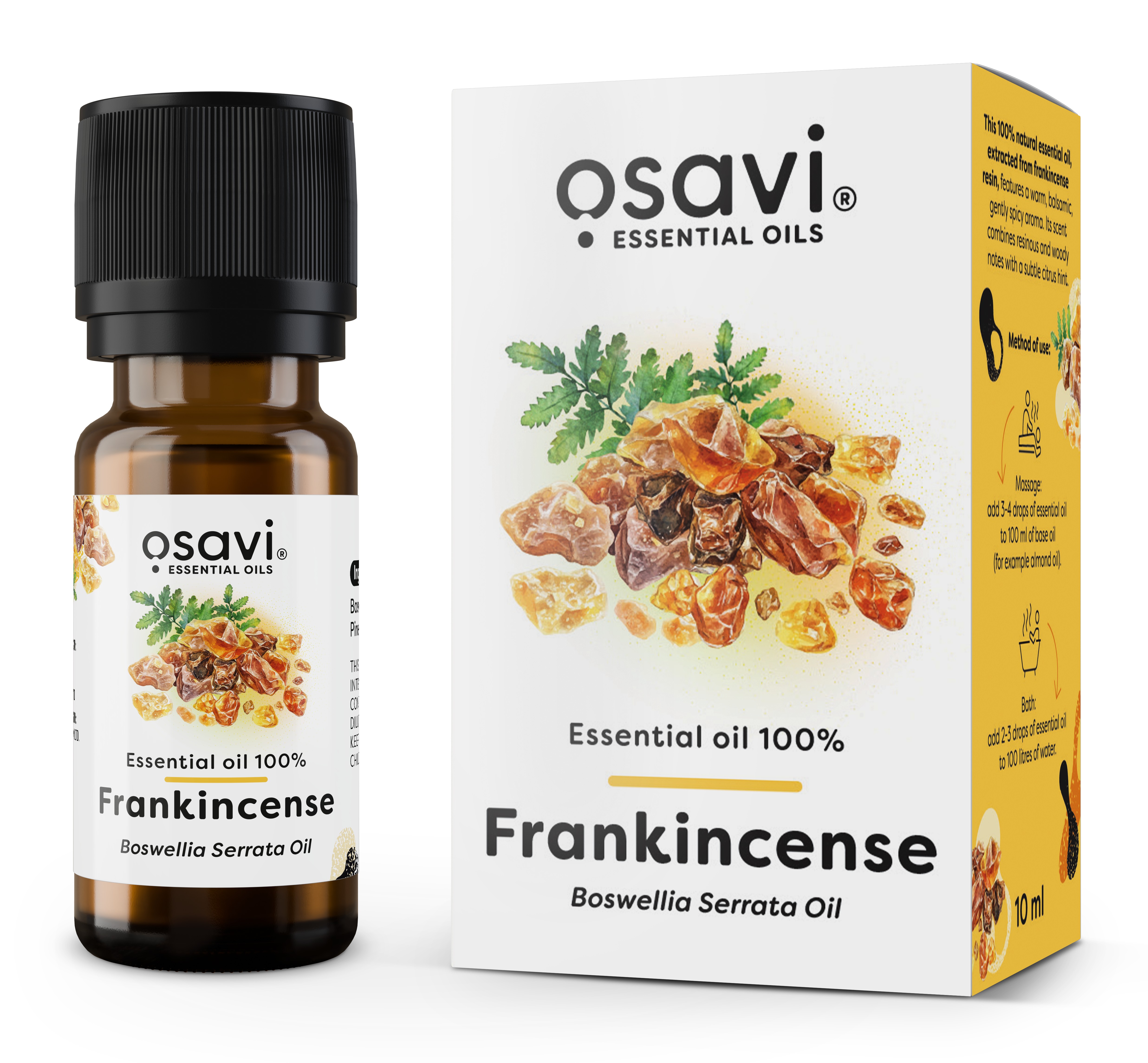 Essential Oil 100%, Frankincense - 10 ml.