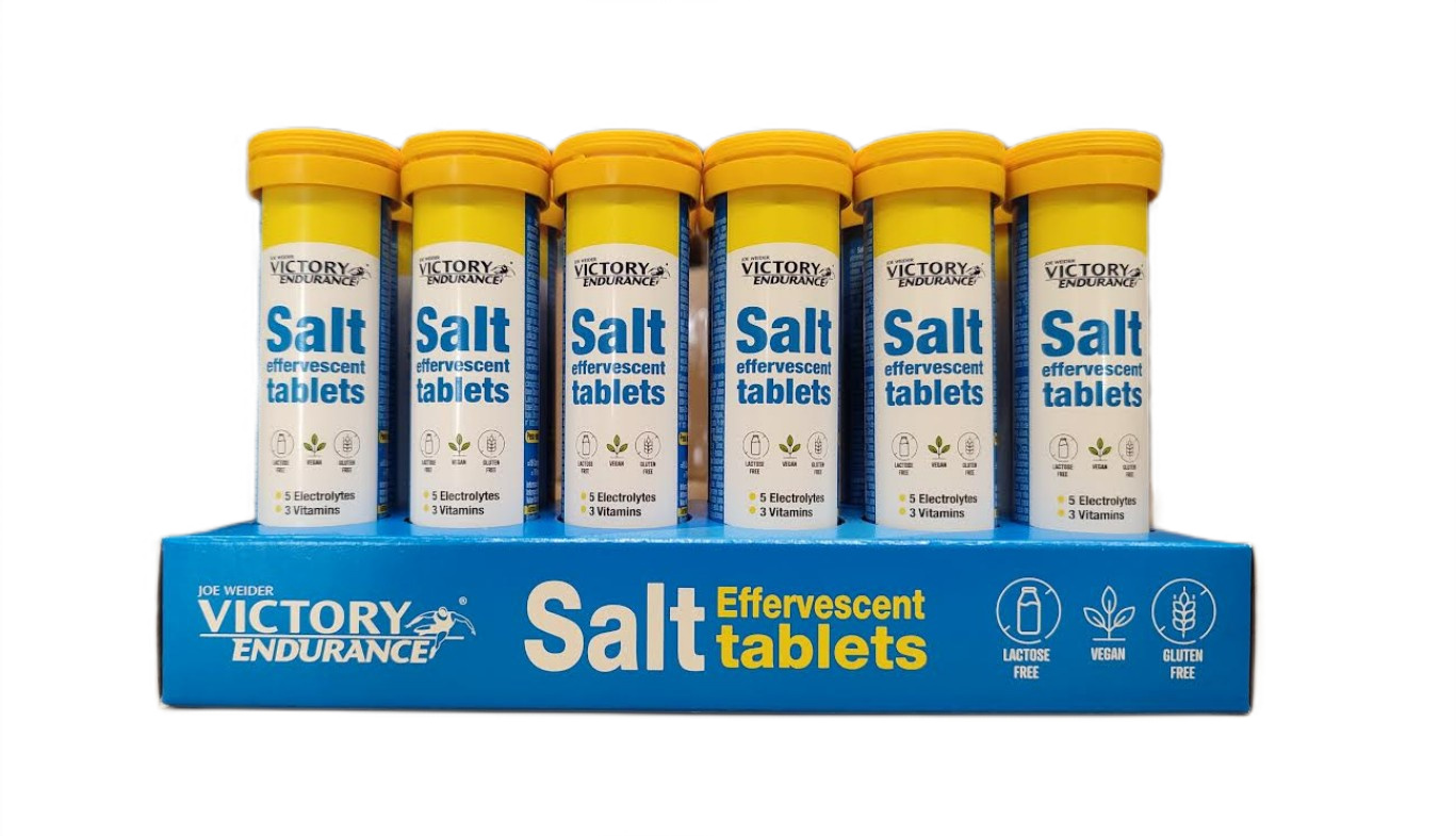 Joe Weider Victory Endurance Salt, Citrus - 12 x 15 effervescent tablets