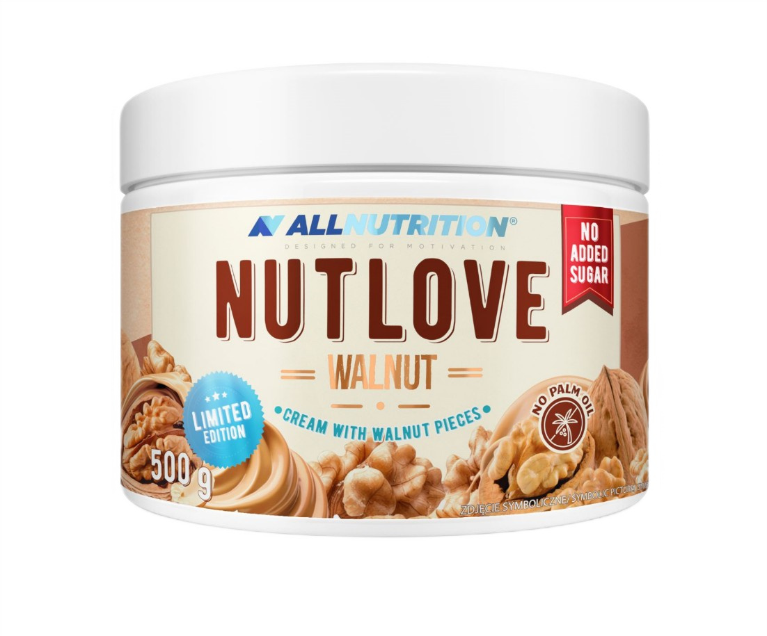 Nutlove, Walnut Cream with Walnut Pieces - 500g