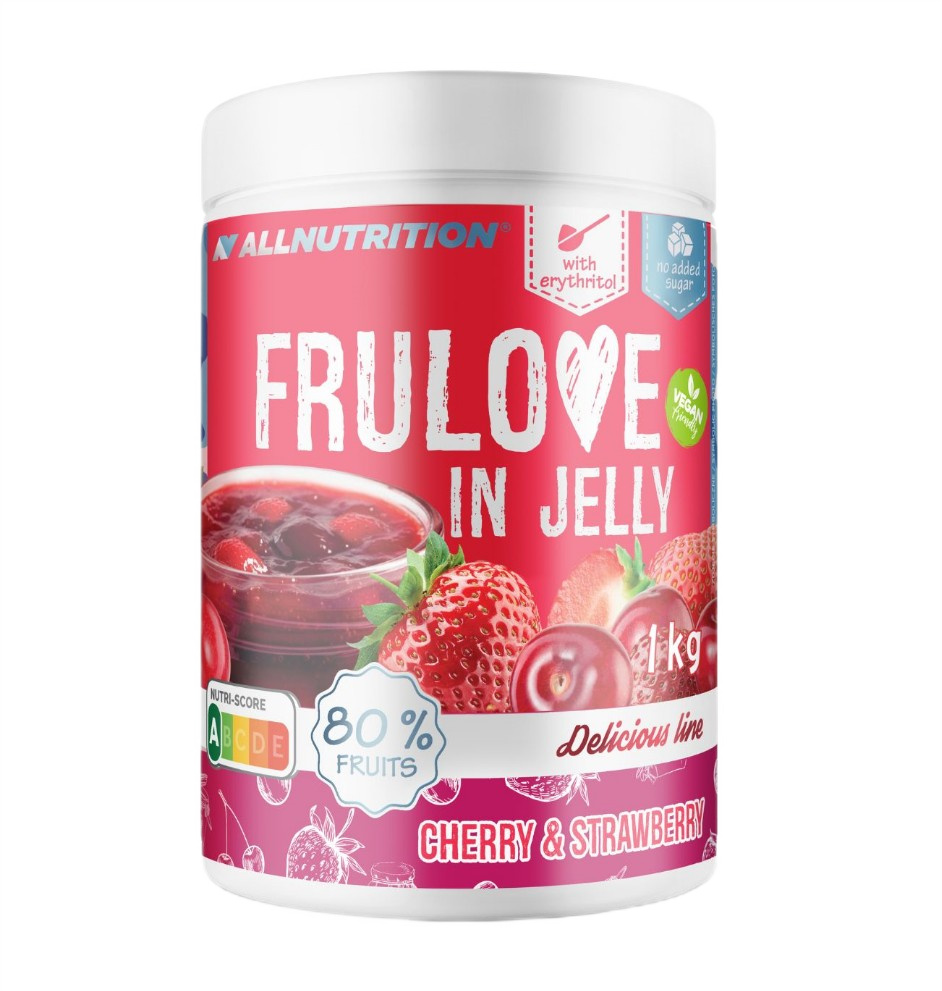 Frulove In Jelly, Cherry & Strawberry - 1000g