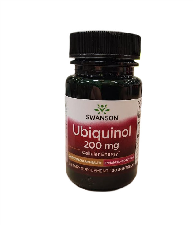 Ubiquinol, 200mg - 30 softgels (EAN 087614211176)