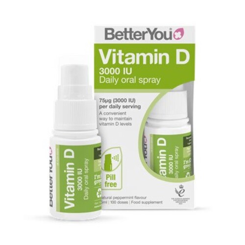 Vitamin D, 3000 IU Daily Oral Spray - 15 ml.