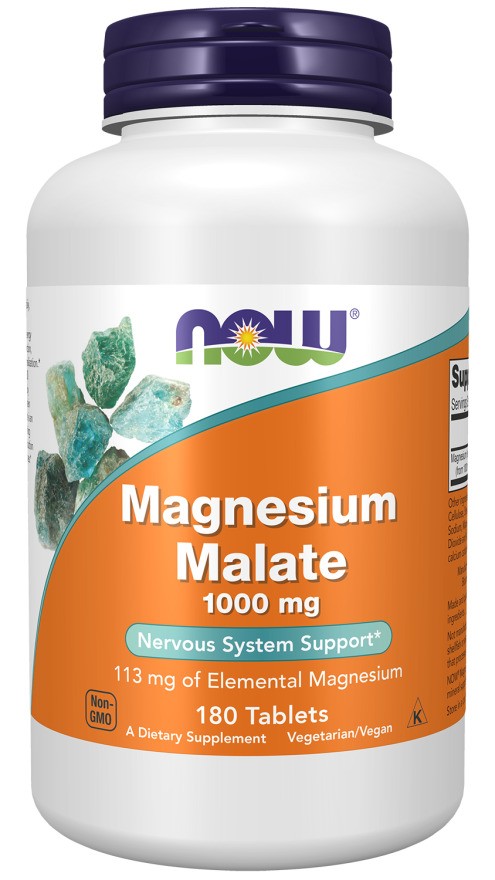 Magnesium Malate, 1000mg - 180 tabs
