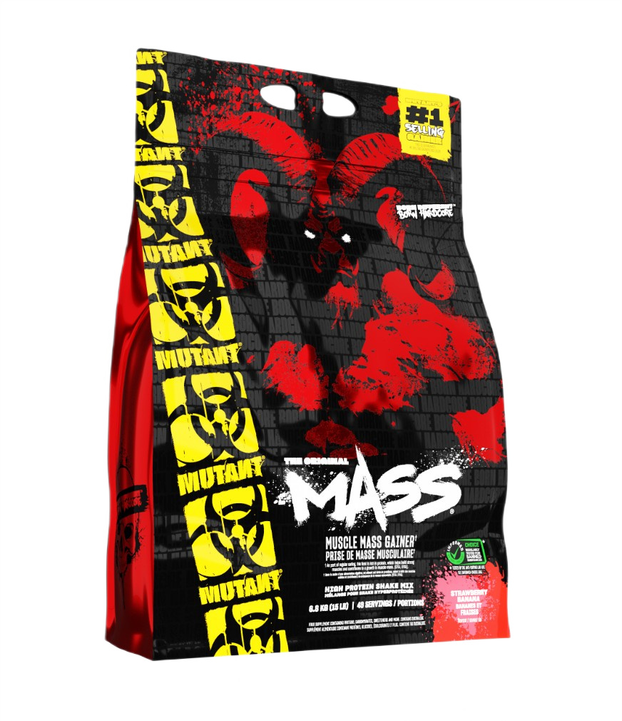 Mutant Mass, Strawberry Banana - 6800g