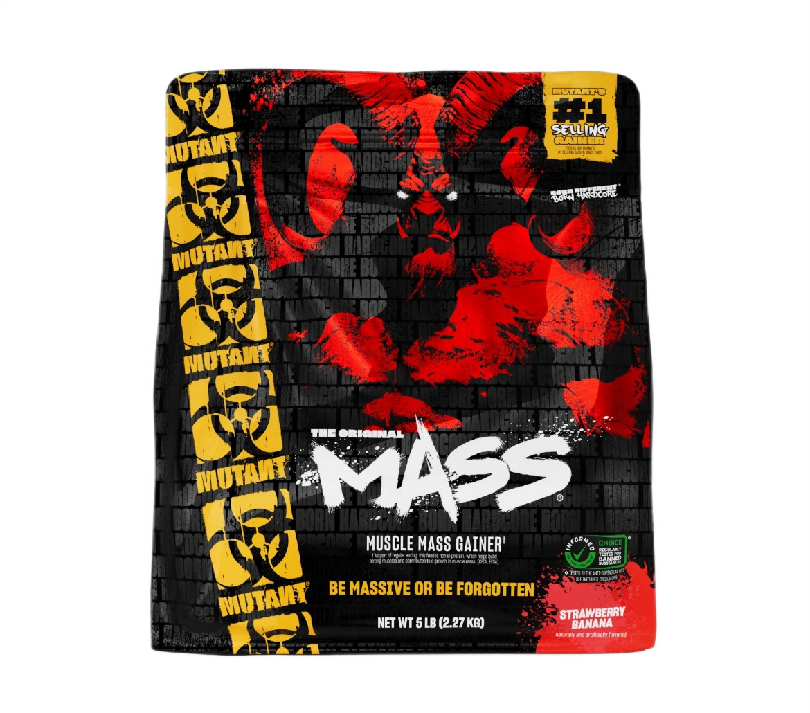 Mutant Mass, Strawberry Banana - 2270g