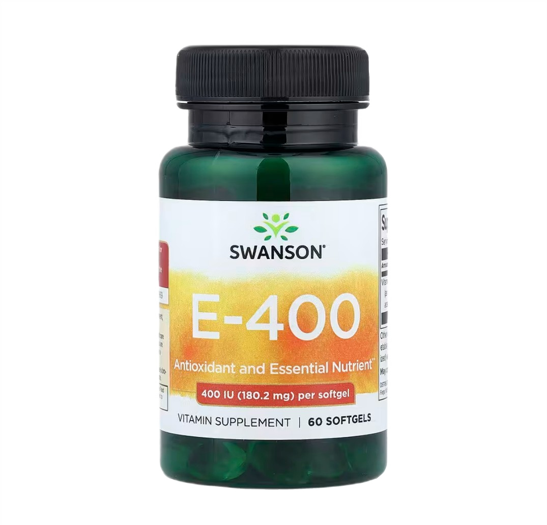 Vitamin E, 400 IU - 60 softgels