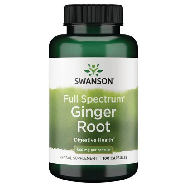 Full Spectrum Ginger Root, 540mg - 100 caps